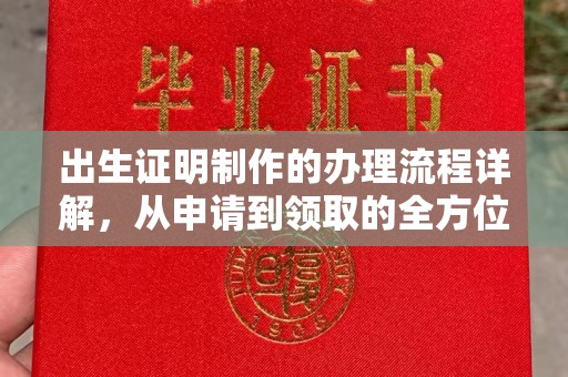 贵港出生证明制作的办理流程详解，从申请到领取的全方位指南